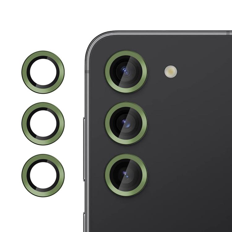 For Samsung Galaxy S23+ 5G Kalebol No Flicker Ultra-Thin Individual Camera Lens Tempered Glass Film