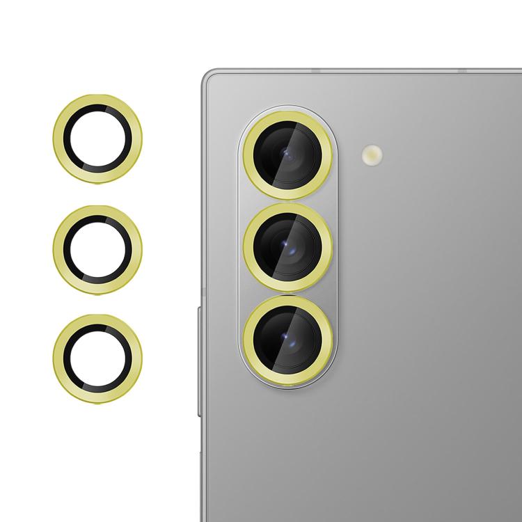 For Samsung Galaxy Z Fold6 Kalebol No Flicker Ultra-Thin Individual Camera Lens Tempered Glass Film