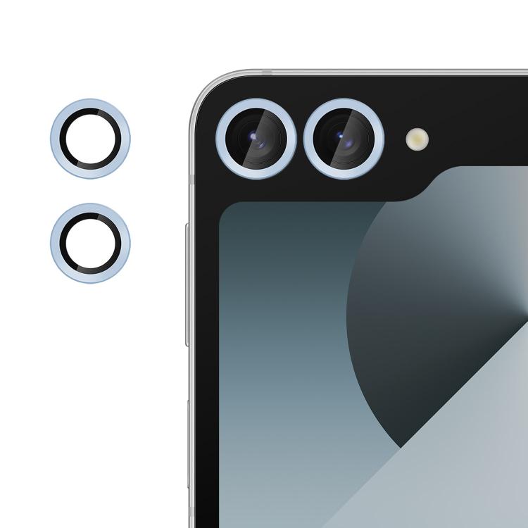 For Samsung Galaxy Z Flip6 Kalebol No Flicker Ultra-Thin Individual Camera Lens Tempered Glass Film