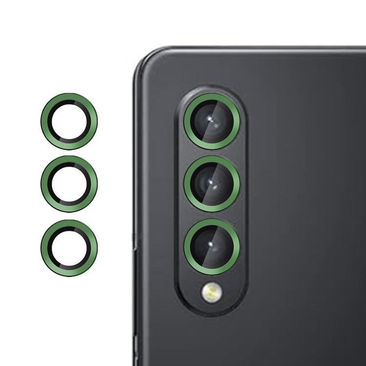 For Samsung Galaxy Z Fold3 Kalebol No Flicker Ultra-Thin Individual Camera Lens Tempered Glass Film