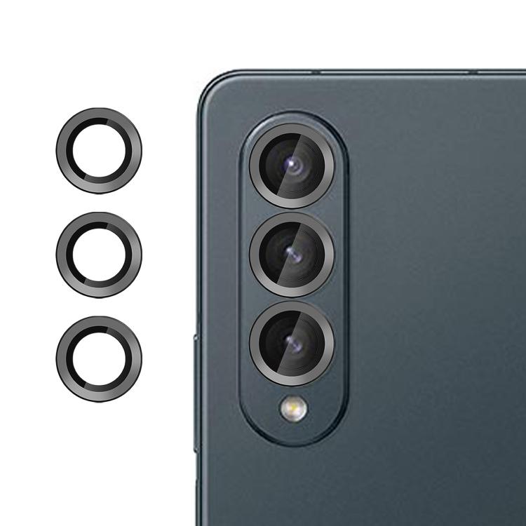For Samsung Galaxy Z Fold4 Kalebol No Flicker Ultra-Thin Individual Camera Lens Tempered Glass Film