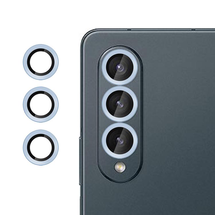 For Samsung Galaxy Z Fold4 Kalebol No Flicker Ultra-Thin Individual Camera Lens Tempered Glass Film