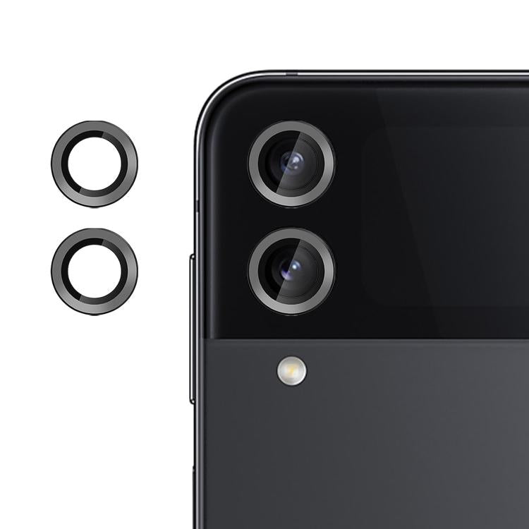 For Samsung Galaxy Z Flip4 Kalebol No Flicker Ultra-Thin Individual Camera Lens Tempered Glass Film