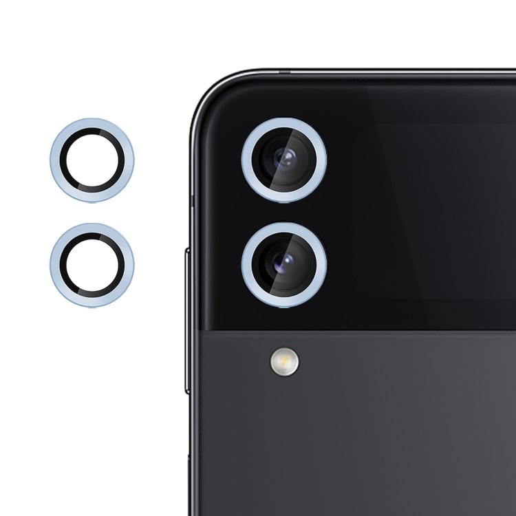 For Samsung Galaxy Z Flip4 Kalebol No Flicker Ultra-Thin Individual Camera Lens Tempered Glass Film