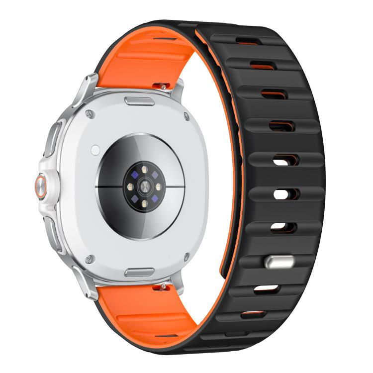 For Samsung Galaxy Watch8 / Watch8 Classic Norman Magnetic Silicone Watch Band