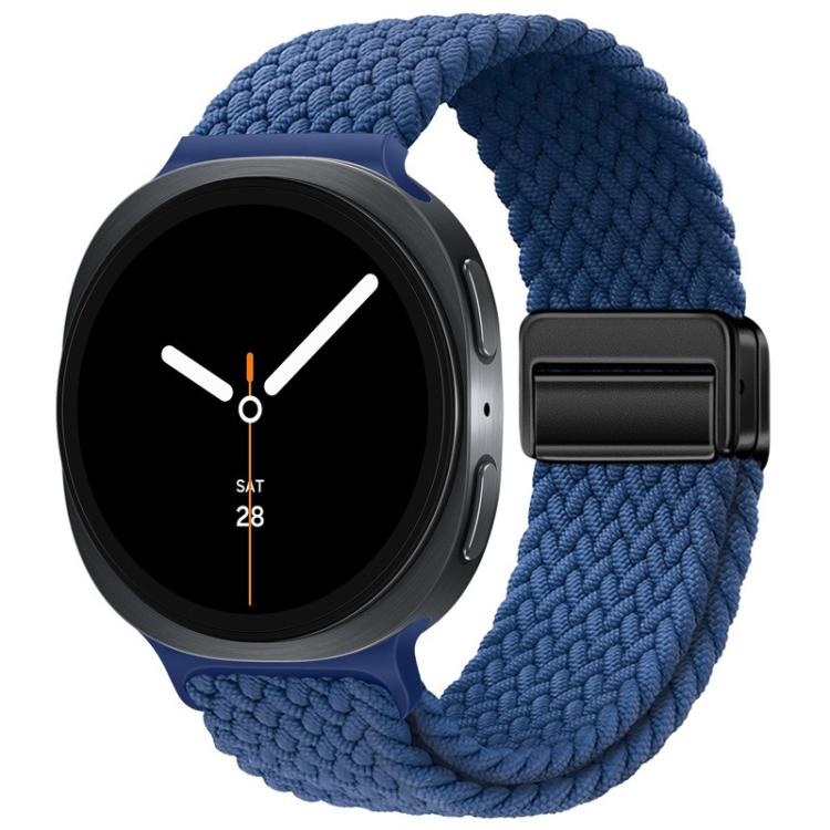 For Samsung Galaxy Watch8 / Watch8 Classic Loop Magnetic Buckle Braided Nylon Watch Band