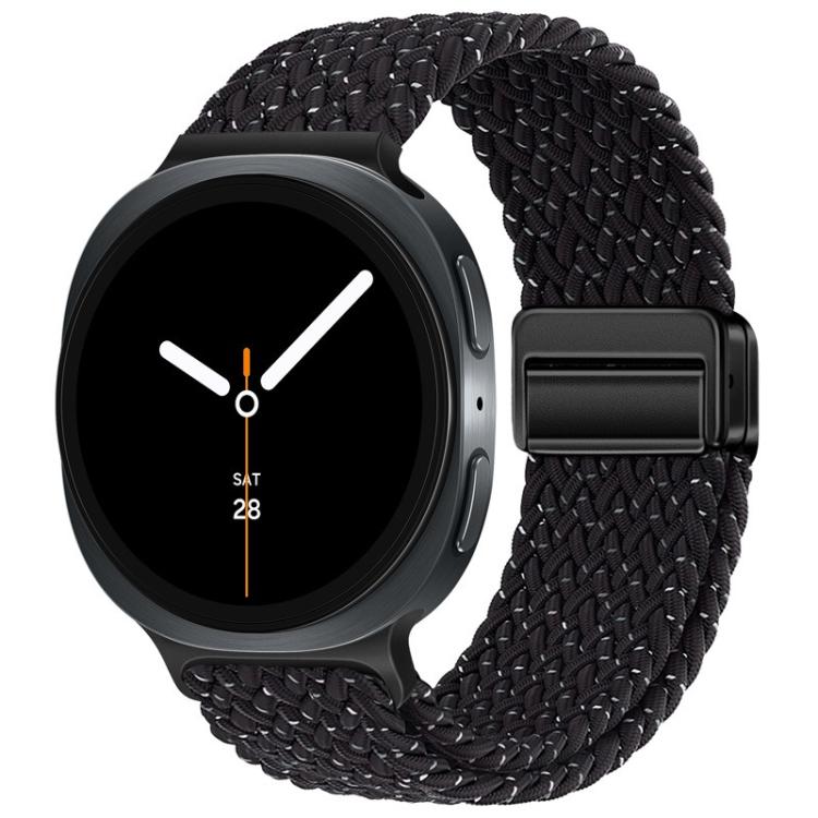 For Samsung Galaxy Watch8 / Watch8 Classic Loop Magnetic Buckle Braided Nylon Watch Band