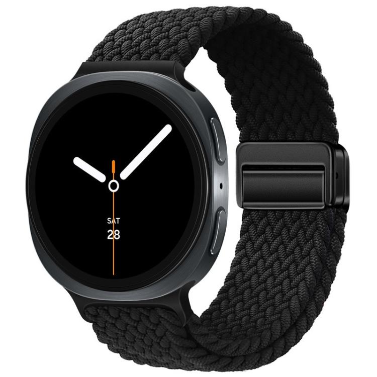 For Samsung Galaxy Watch8 / Watch8 Classic Loop Magnetic Buckle Braided Nylon Watch Band