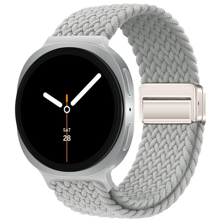 For Samsung Galaxy Watch8 / Watch8 Classic Loop Magnetic Buckle Braided Nylon Watch Band