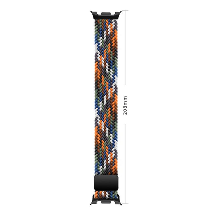 For Samsung Galaxy Watch8 / Watch8 Classic Loop Magnetic Buckle Braided Nylon Watch Band