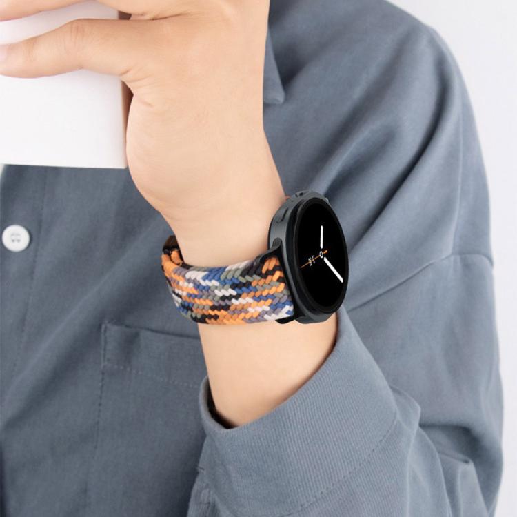 For Samsung Galaxy Watch8 / Watch8 Classic Loop Magnetic Buckle Braided Nylon Watch Band