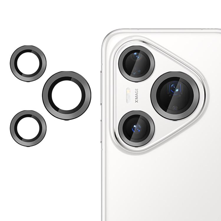 For Huawei Pura 80 Pro / Pro+ Kalebol No Flicker Ultra-Thin Individual Camera Lens Tempered Glass Film