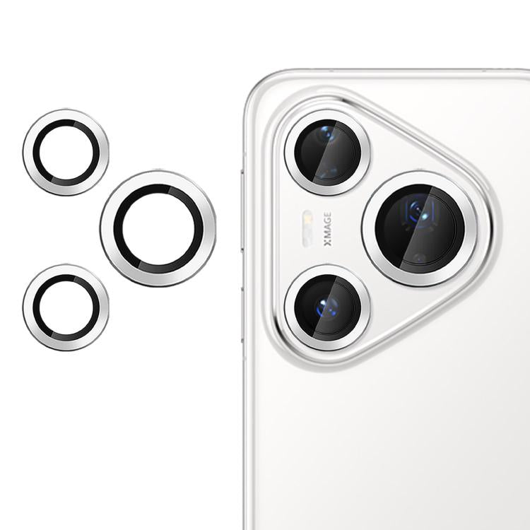 For Huawei Pura 80 Pro / Pro+ Kalebol No Flicker Ultra-Thin Individual Camera Lens Tempered Glass Film