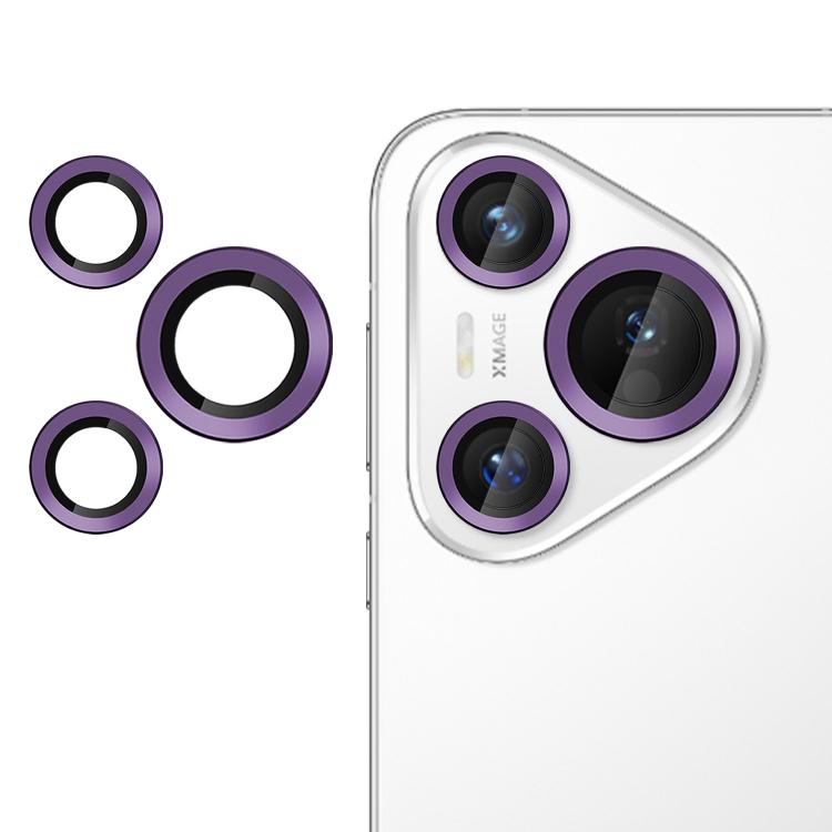 For Huawei Pura 70 Pro / Pro+ Kalebol No Flicker Ultra-Thin Individual Camera Lens Tempered Glass Film