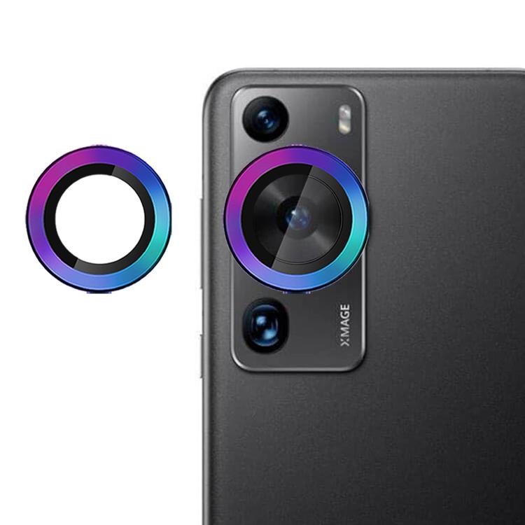 For Huawei P60 / P60 Pro / P60 Art Kalebol No Flicker Ultra-Thin Individual Camera Lens Tempered Glass Film