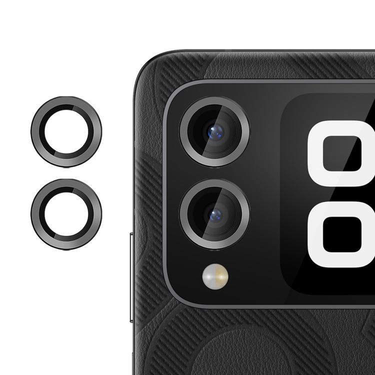 For Huawei nova Flip Kalebol No Flicker Ultra-Thin Individual Camera Lens Tempered Glass Film