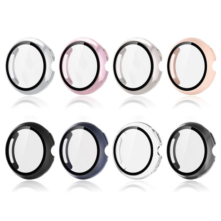 For Google Pixel Watch4 45mm Tempered Film Integrated PC Watch Protective Cover