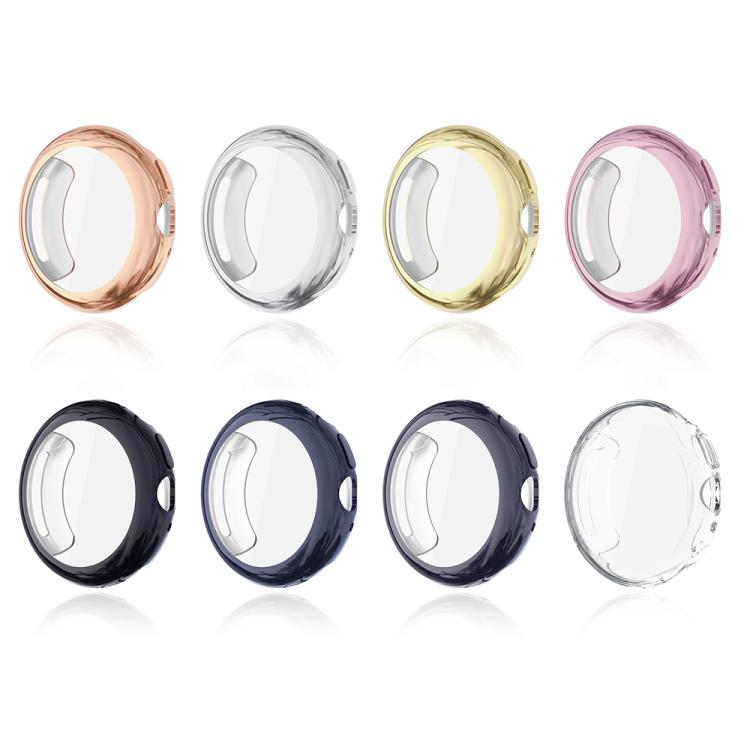 For Google Pixel Watch4 41mm Full Coverage Electroplated TPU Watch Protective Cover