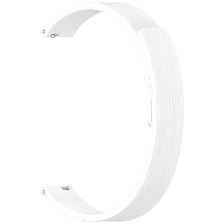 12mm Striped Soft Magnetic Silicone Watch Band