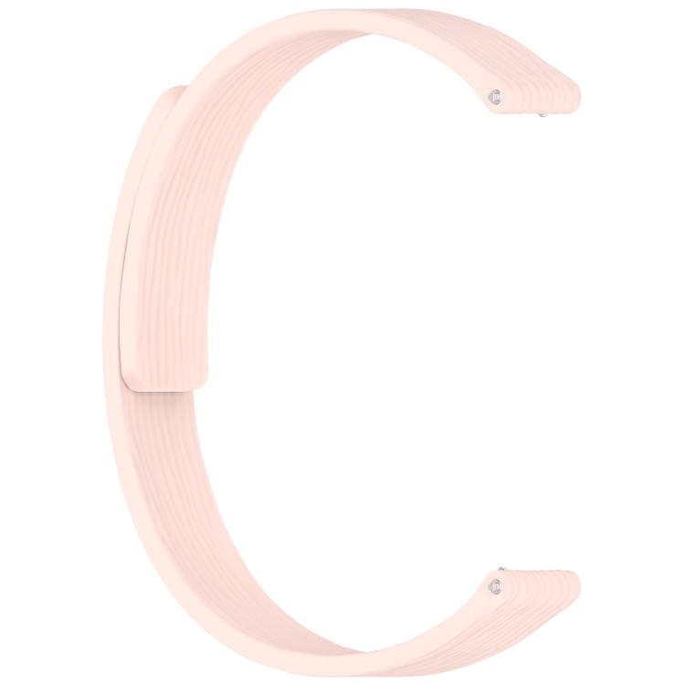 12mm Striped Soft Magnetic Silicone Watch Band