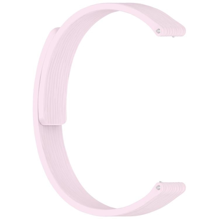 12mm Striped Soft Magnetic Silicone Watch Band