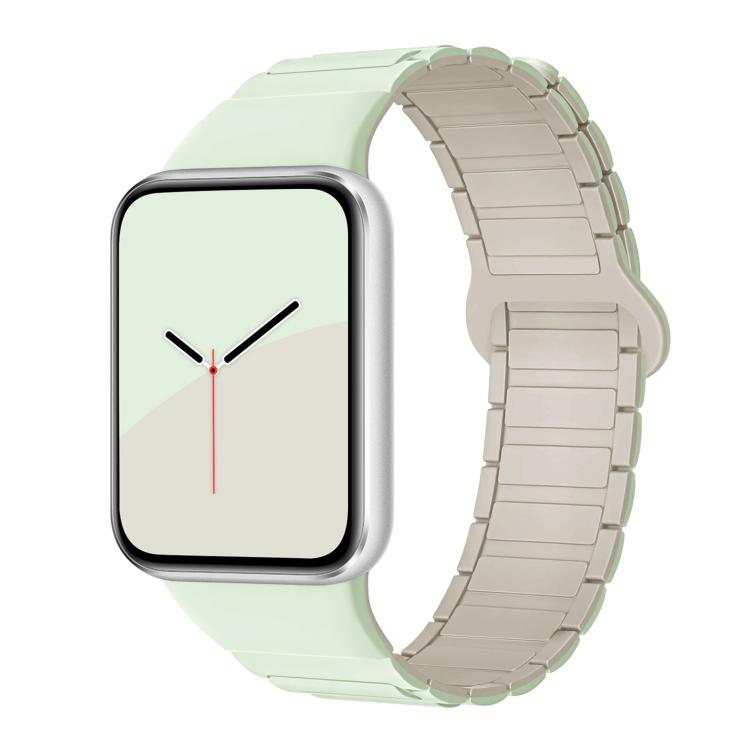 For Xiaomi Band  10 Pro / Redmi Watch 6 / 5 Tri-Beads Magnetic Silicone Watch Band