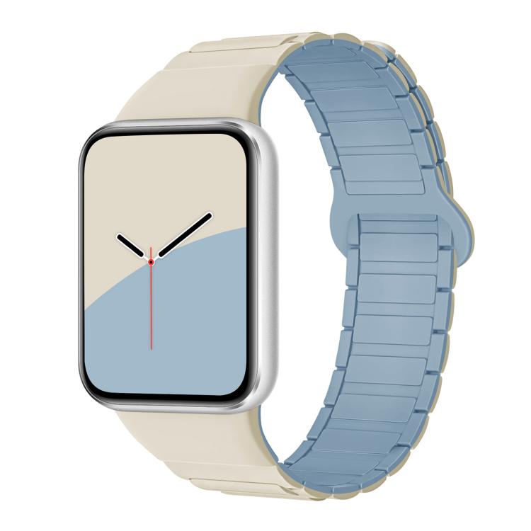 For Xiaomi Band  10 Pro / Redmi Watch 6 / 5 Tri-Beads Magnetic Silicone Watch Band