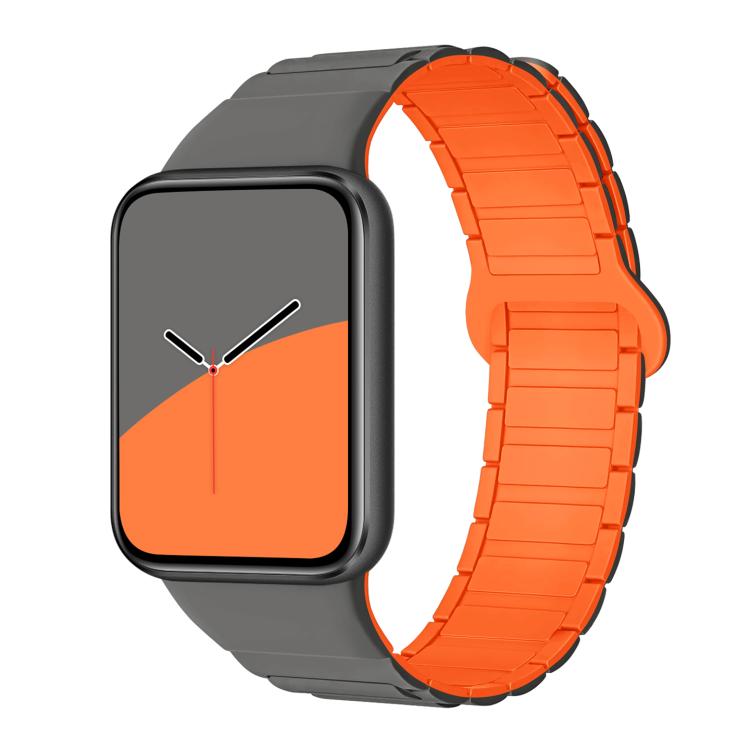 For Xiaomi Band  10 Pro / Redmi Watch 6 / 5 Tri-Beads Magnetic Silicone Watch Band