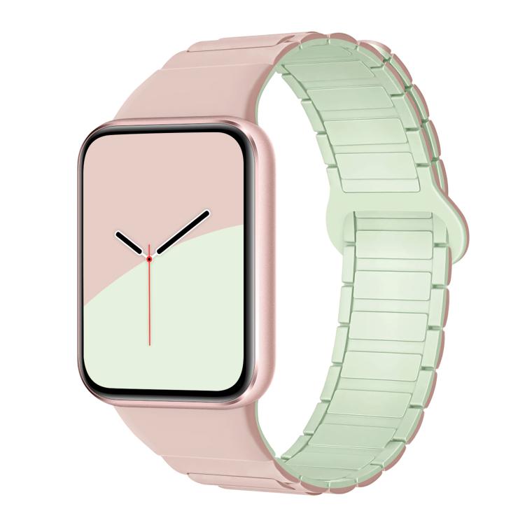 For Xiaomi Band  10 Pro / Redmi Watch 6 / 5 Tri-Beads Magnetic Silicone Watch Band