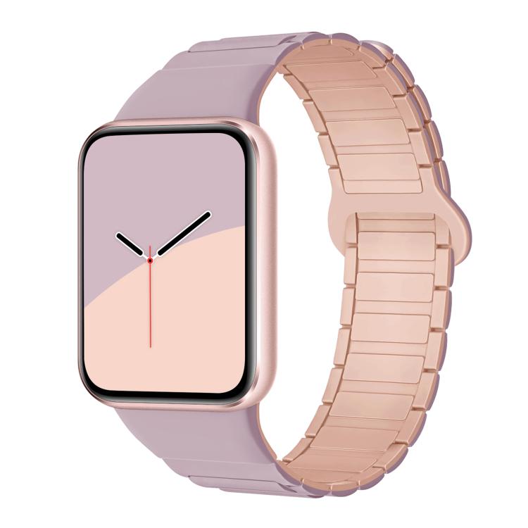 For Xiaomi Band  10 Pro / Redmi Watch 6 / 5 Tri-Beads Magnetic Silicone Watch Band