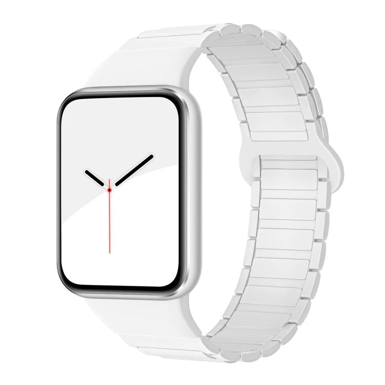 For Xiaomi Band  10 Pro / Redmi Watch 6 / 5 Tri-Beads Magnetic Silicone Watch Band