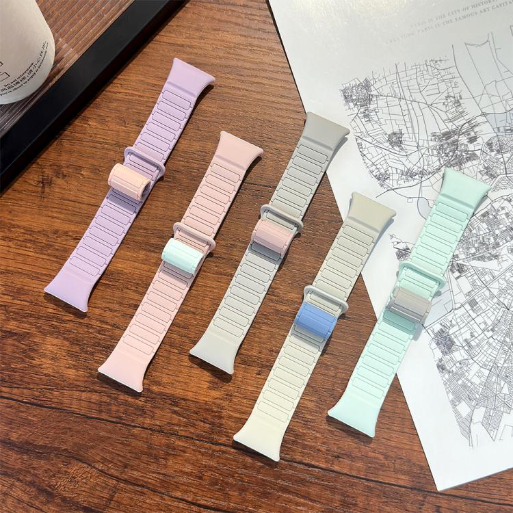 For Xiaomi Band  10 Pro / Redmi Watch 6 / 5 Tri-Beads Magnetic Silicone Watch Band
