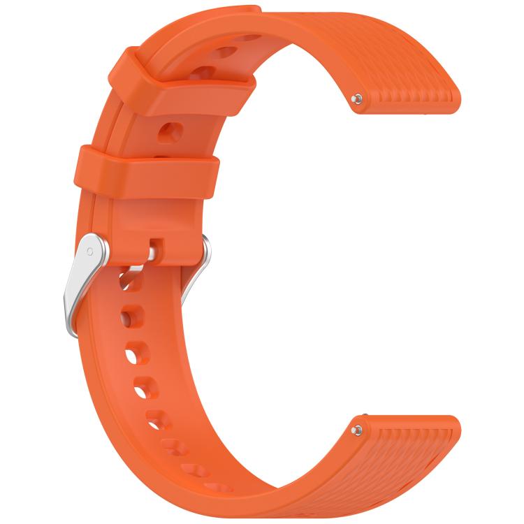 For OnePlus Watch 3 43mm Rhombic Texture Groove Silicone Watch Band