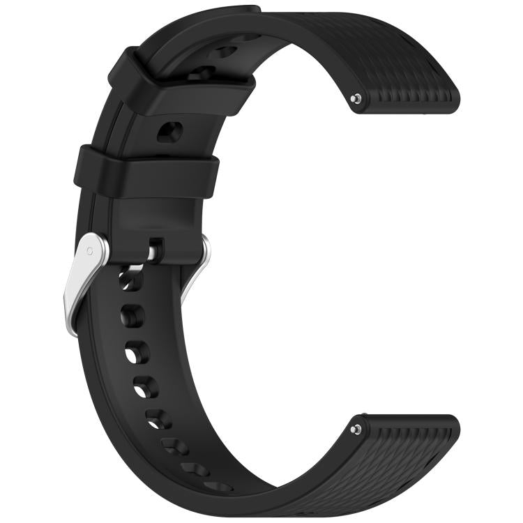 For OnePlus Watch 3 43mm Rhombic Texture Groove Silicone Watch Band