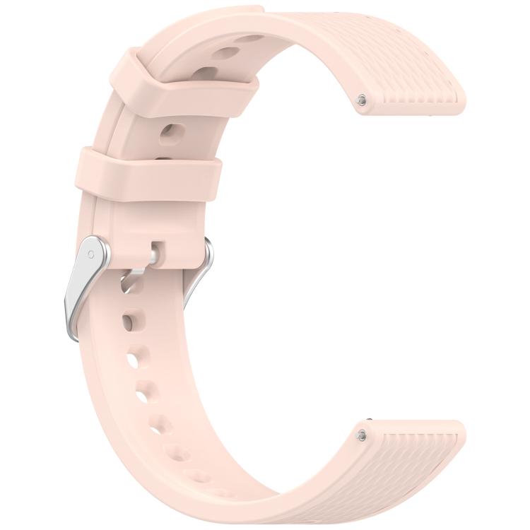 For OnePlus Watch 3 43mm Rhombic Texture Groove Silicone Watch Band