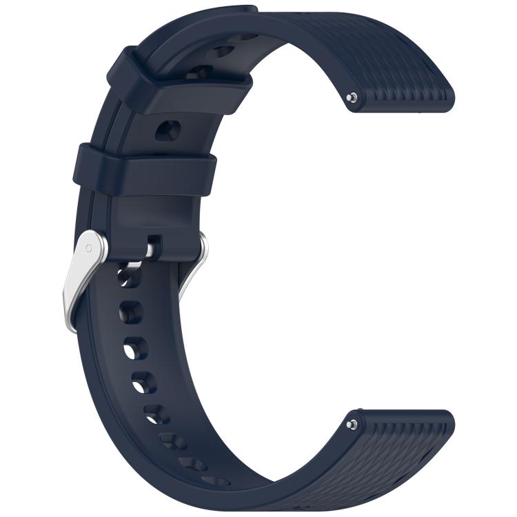 For OnePlus Watch 3 43mm Rhombic Texture Groove Silicone Watch Band