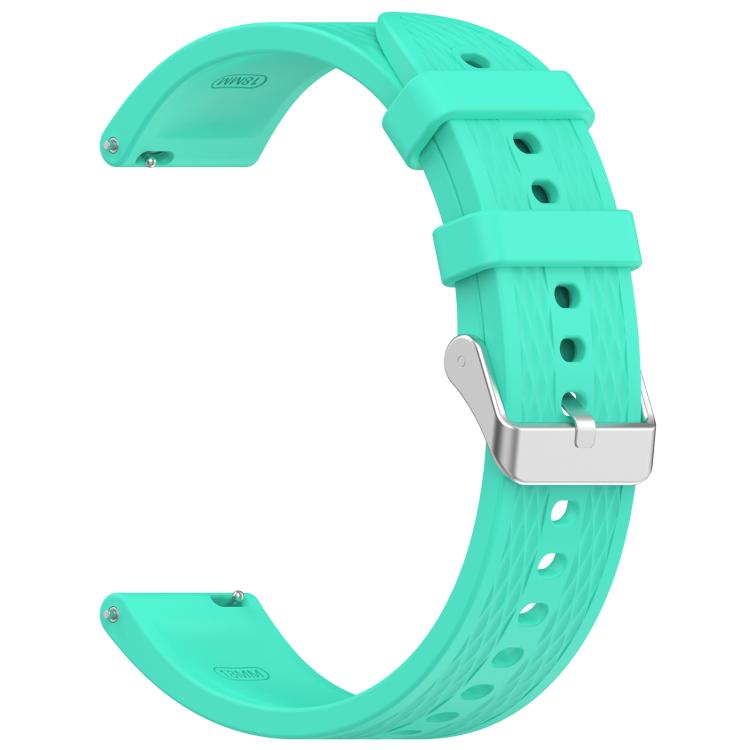 For OnePlus Watch 3 43mm Rhombic Texture Groove Silicone Watch Band