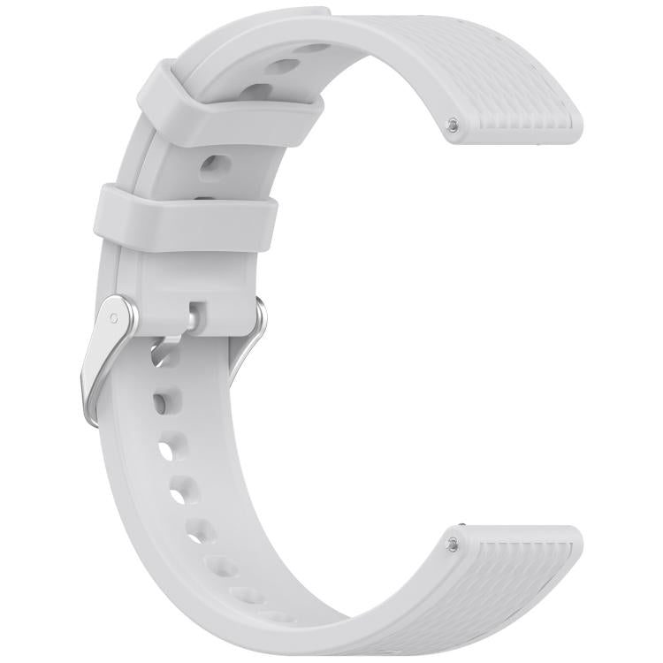 For OnePlus Watch 3 43mm Rhombic Texture Groove Silicone Watch Band