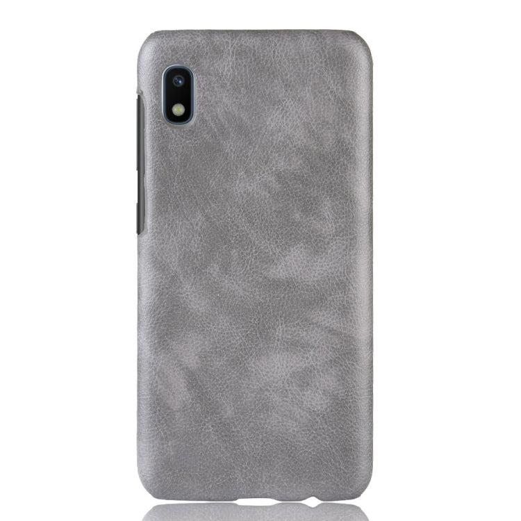 Shockproof Litchi Texture PC + PU Case for Galaxy A10E