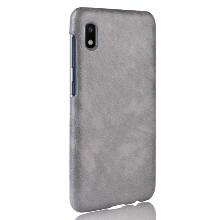 Shockproof Litchi Texture PC + PU Case for Galaxy A10E