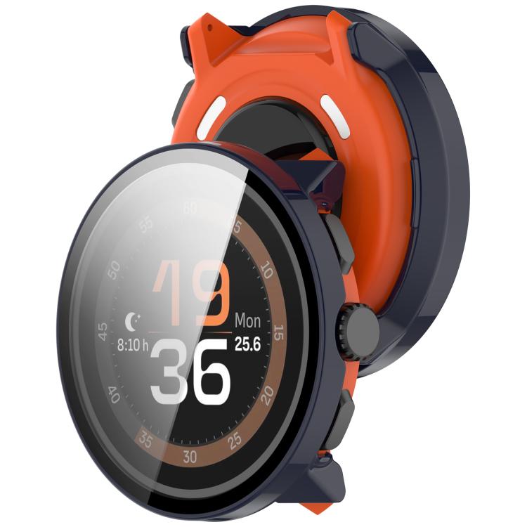 For Suunto Run Tempered Film Integrated PC Watch Protective Cover