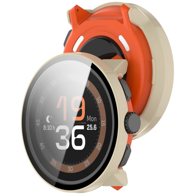 For Suunto Run Tempered Film Integrated PC Watch Protective Cover