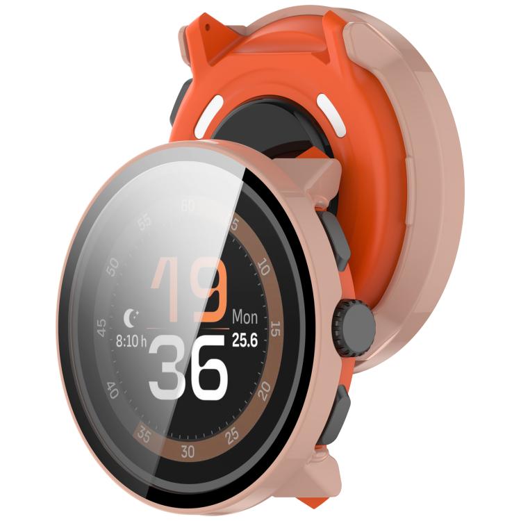 For Suunto Run Tempered Film Integrated PC Watch Protective Cover