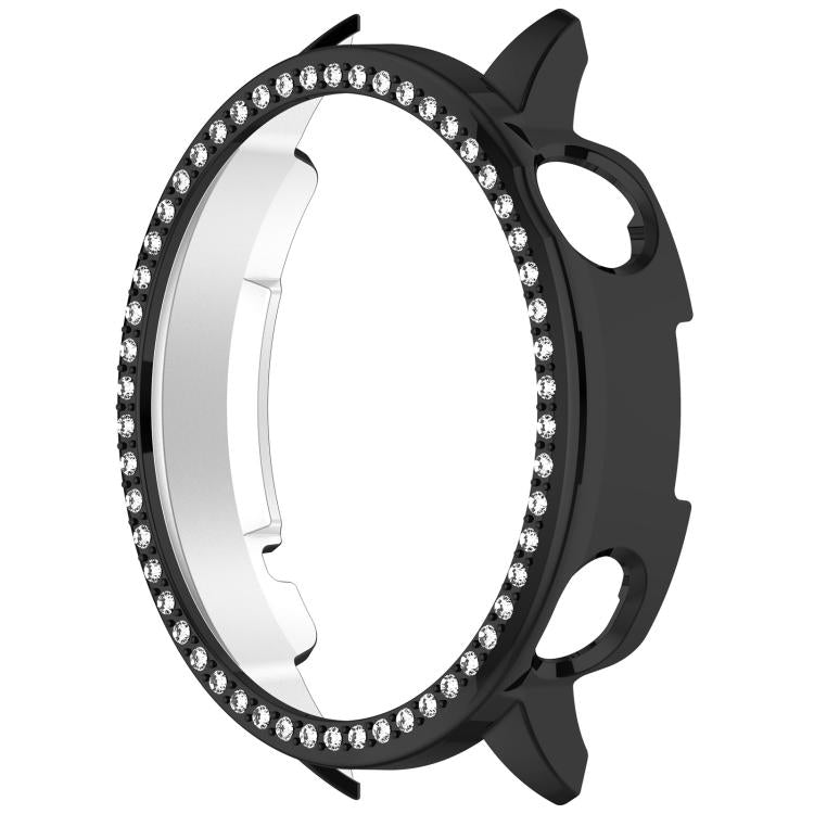 For OnePlus Watch 3 43mm Single Row Diamond Half Coverage Hollow PC Watch Protective Cover