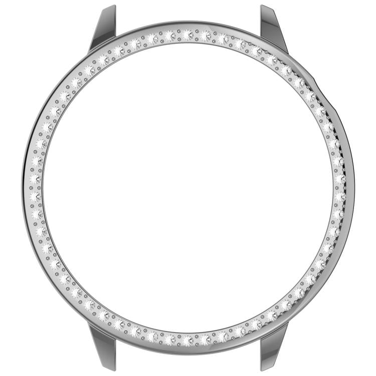 For OnePlus Watch 3 43mm Single Row Diamond Half Coverage Hollow PC Watch Protective Cover