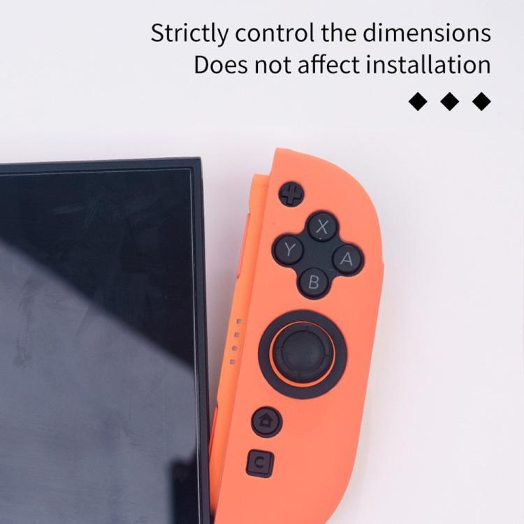 For Nintendo Switch 2 Game Controller Half-Cover Silicone Protective Cover