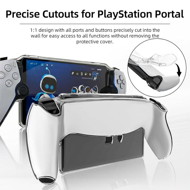 For Sony PS5  Streaming Handheld Console Crystal Clear PC Protective Case