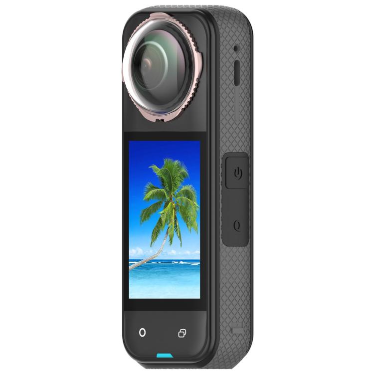 For Insta360 X4 Rotating Optical Tempered Glass Lens Guard Protective Cover