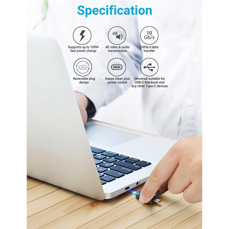 JUNSUNMAY 2 in 1 OTG Converter USB 3.0 to Micro USB and Type-C Adapter