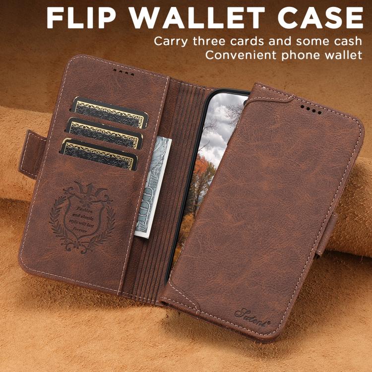 For iPhone Air SUTENI J07 Multifunctional Horizontal Flip Magsafe Leather Phone Case